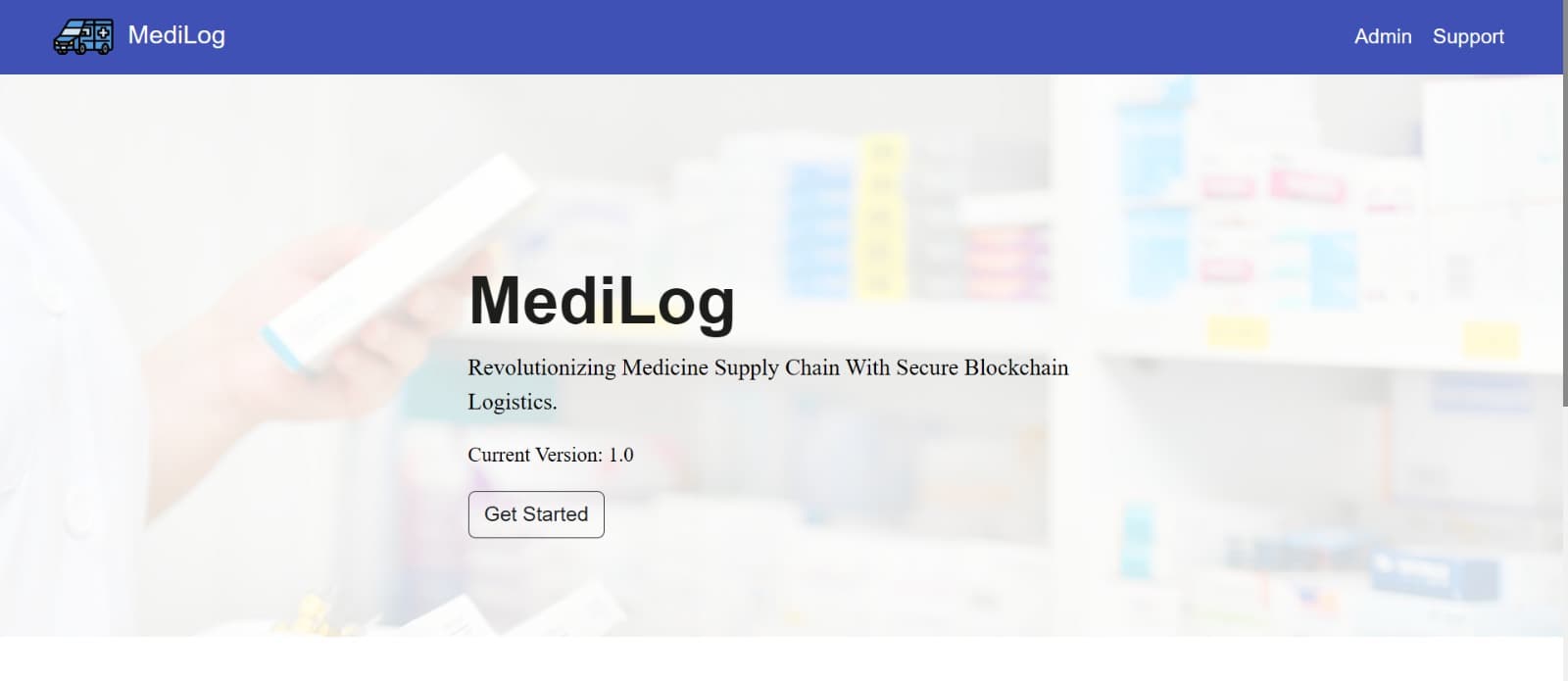 Medilog — Patented Pharma Supply Chain